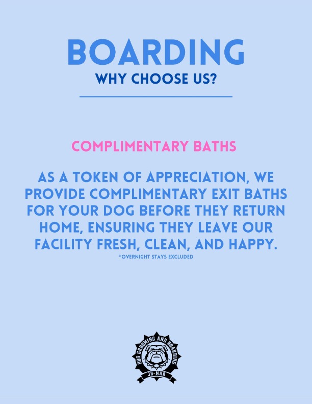 Complimentary baths flyer